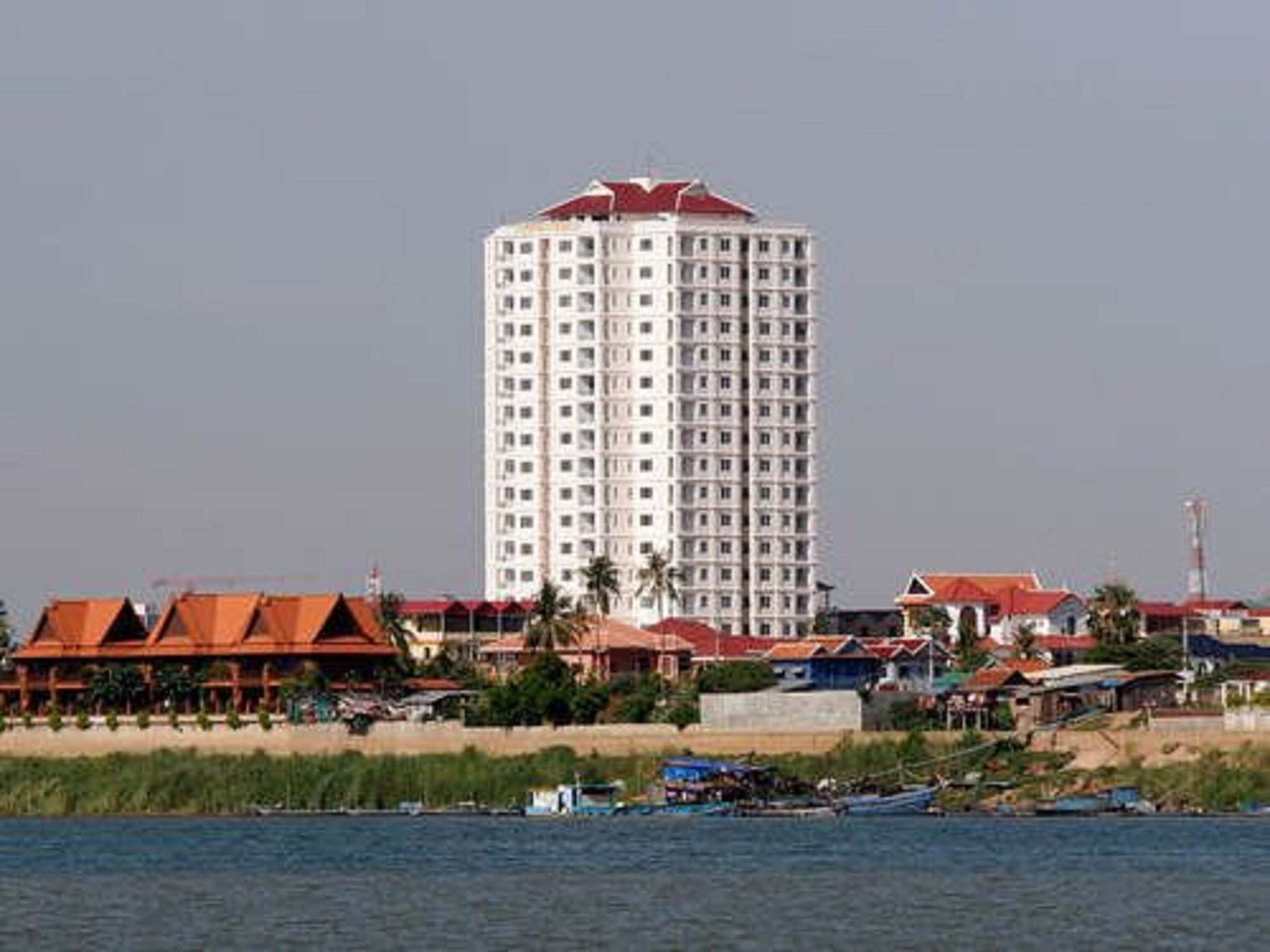 Mekongview 1 Condotel Phnom Penh Exteriör bild