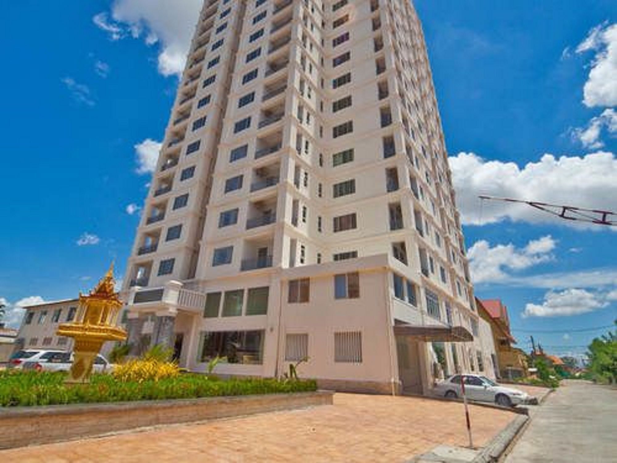 Mekongview 1 Condotel Phnom Penh Exteriör bild