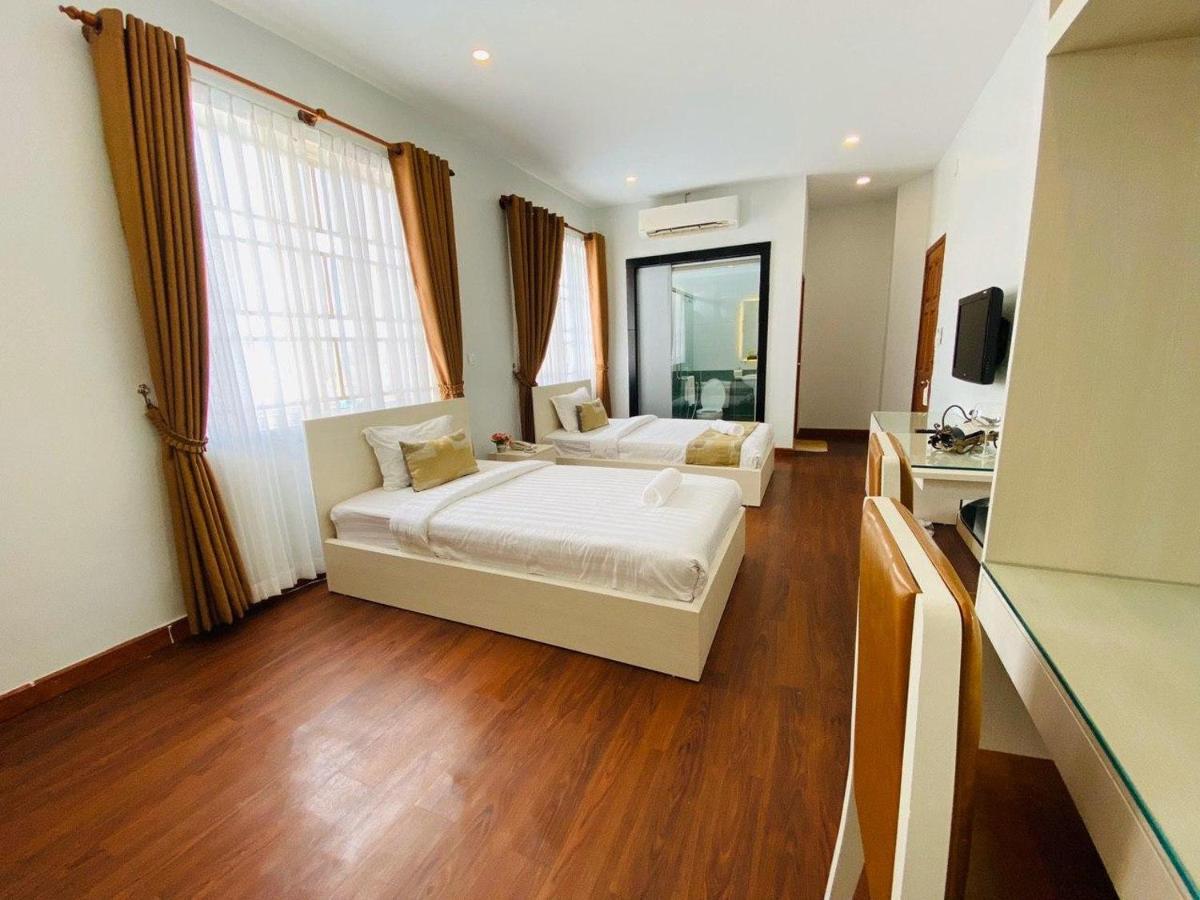Mekongview 1 Condotel Phnom Penh Exteriör bild